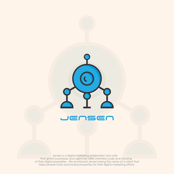 Design by one - graphic titled "JENSEN"