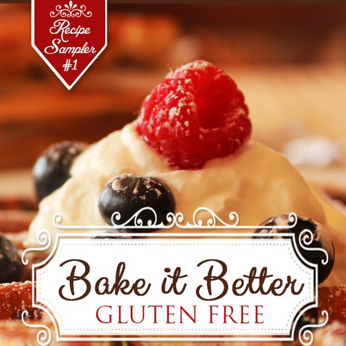 Create a Cover for our Gluten-Free Comfort Food Cookbook Design by PRINCY103