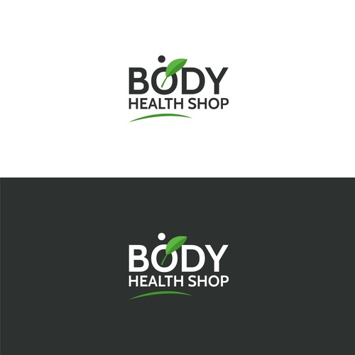 green and black minimalistic logo contest Design by Kashif_bhai