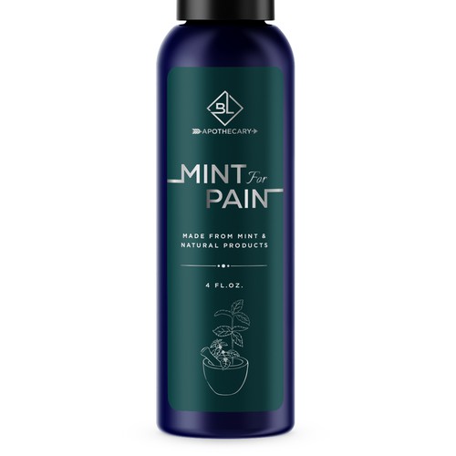 Pain Spray Label Design by Rifat_Jishan