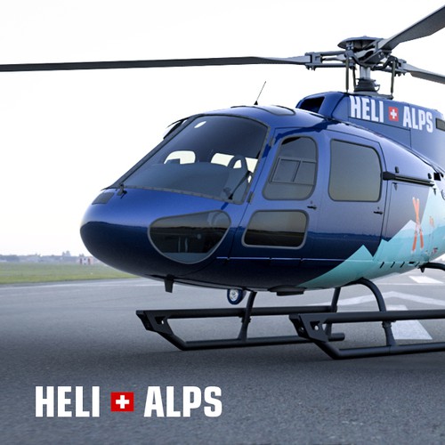 Helicopter sticker design Design by My Idea Studio