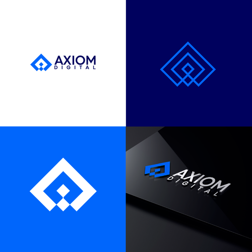 axiom digital logo design Design by Khairul__Islam