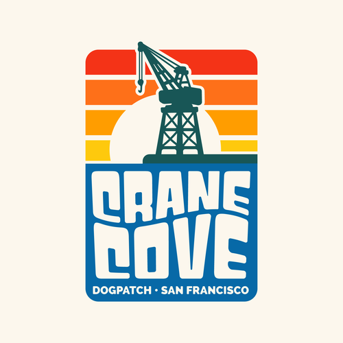 "Design Bold Retro Tees for a SF Waterfront Brand — 3 Concepts, Multiple Winners" winning Postcard, flyer or print