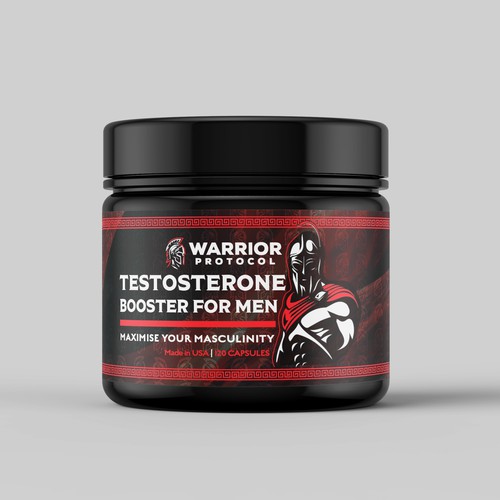 NEED a SUPERB design for men testosterone supplement Design by Duke™