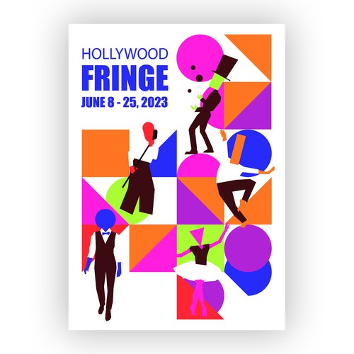 Design di Guide Cover for LA's largest performing arts festival di Donn Marlou Ramirez