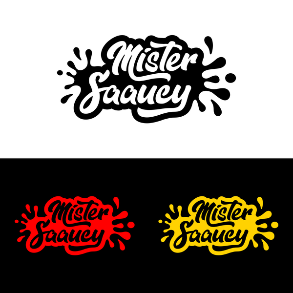 Diseño de shine'Art titulado "mister saaucy logo"