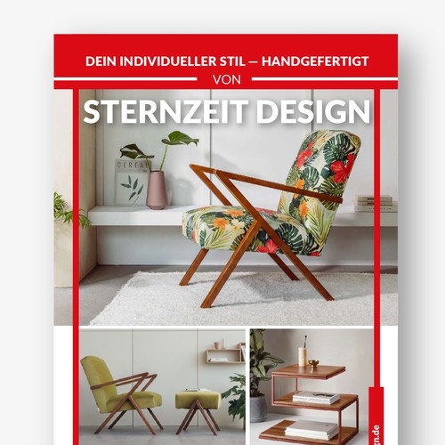 A4 Printanzeige - Sternzeit Design Möbel Design by Christine Bl