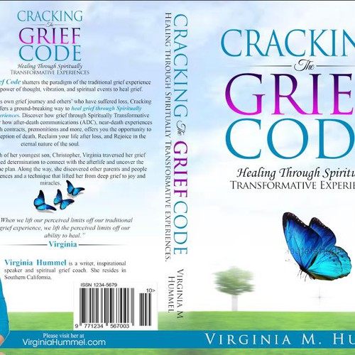 Create an intriguing paperback cover for Cracking the Grief Code Design by Arrowdesigns