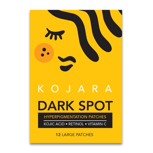DARK SPOT PATCH PACKAGING Design by ve_sta