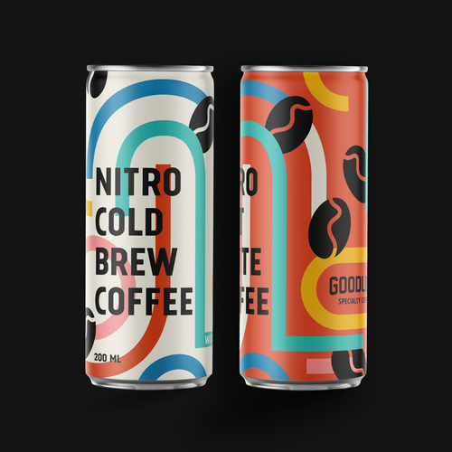 Design an exciting new coffee beverage label for launch in Switzerland Design by Anna M Sala