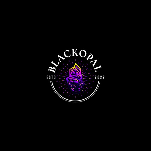 Black Opal - New CBD Hemp Brand-ontwerp door alexanderr