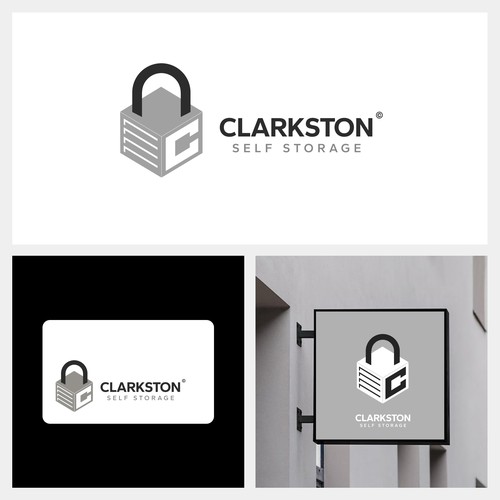 Self Storage Logo | Clarkston Self Storage Design by ꜱᴀᴍɪʀ