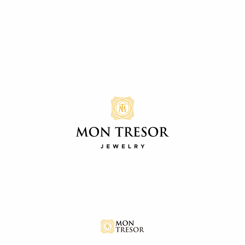 Unique Jewellery brand logo design Design by restuart™