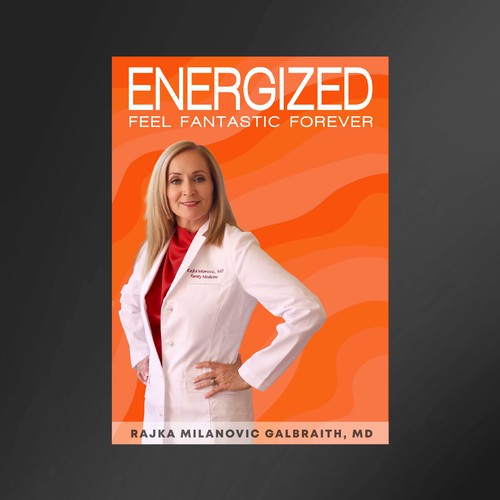 Design a New York Times Bestseller E-book and book cover for my book: Energized Ontwerp door namanama