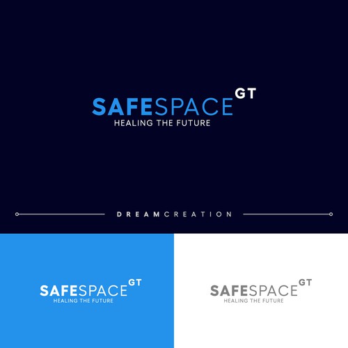 Design Artistic Expression for Mental Health Innovation: Design the SafeSpace GT Logo di ''DreamCreation''