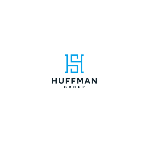 Huffman Group Logo Design by ks_projekt