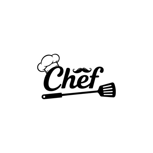 "CHEF": Food & Cooking Social Media Logo Design by Rainbow@sky