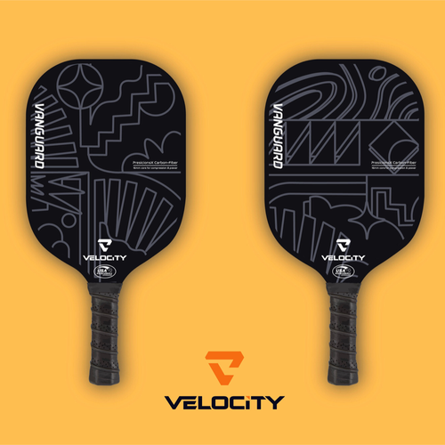 Create a paddle design for our new pickleball paddle launch Design by remdoes