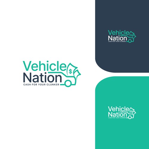 Vehicle Nation Seeks Logo For Junk Car Business. Design by Herii1