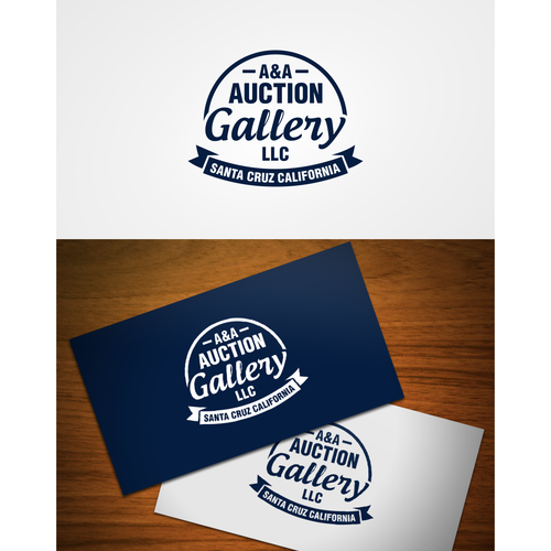 A a auction gallery santa cruz needs you to design a fun logo for