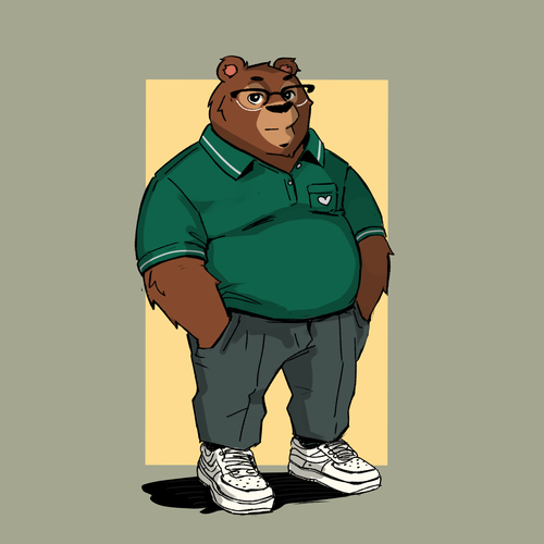 Yeah I know, another Bear design. But Let's make this one is special with Love. Design by Little George