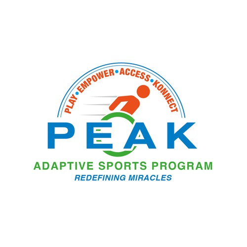 Adaptive Sports Logo for Nonprofit Disability Program Design by PROMD.™