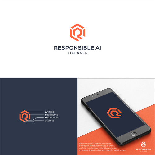 Need an empowering AI tech logo that promotes trust Design réalisé par vectorel