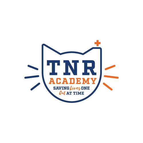 Calling all cat lovers! Design an online TNR (Trap-Neuter-Return) Academy logo and save cats! Design by THE DESIGNSTER