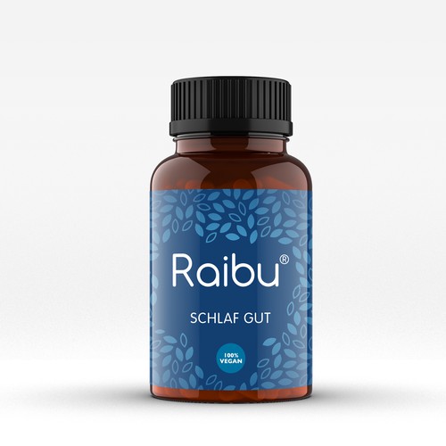 Create a Premium Supplement Jar Label for Natural Supplement Brand! Design by laudes