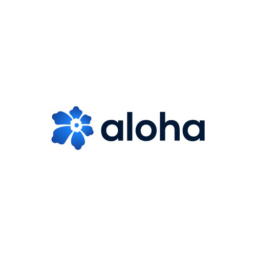 Aloha logo deisgn for an AI Software Design by spARTan
