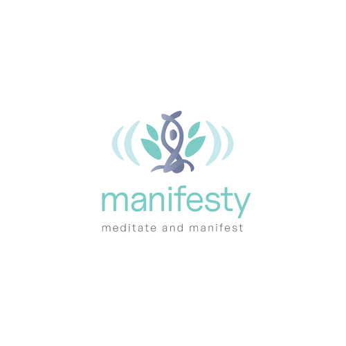 icon & logo for meditation & manifesting app Design by Nico Snaiderman