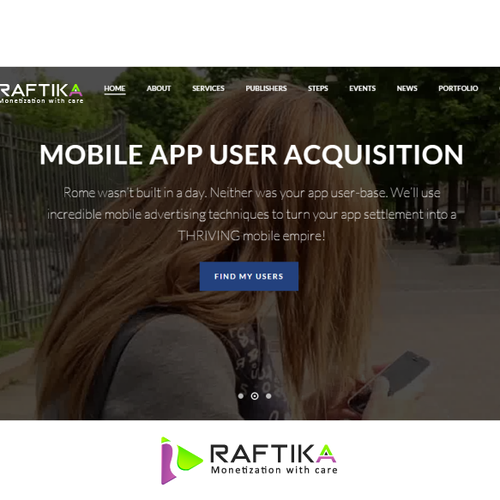 Create a STUNNING start-up Logo for a mobile media company! Design by lewa