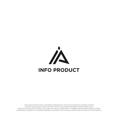 InfoProducts.com - Logo & Branding Design by pronine9