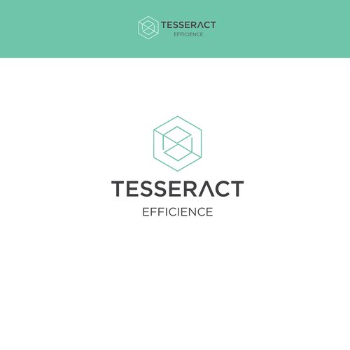 "Tesseract Efficience" winning Postcard, flyer or print