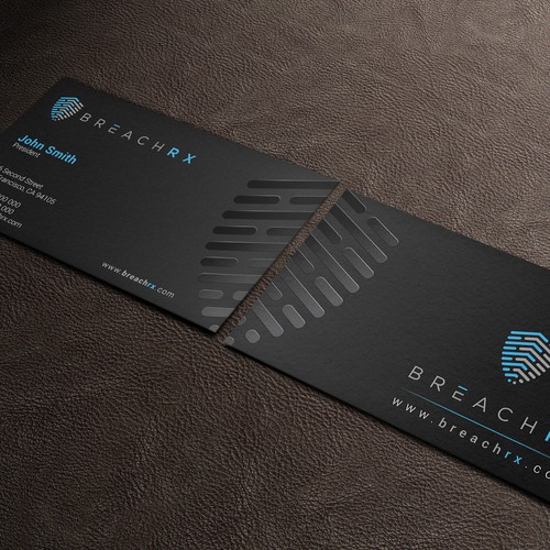 Professional B2B Card for Cyber Security Software Company Design by kaylee CK