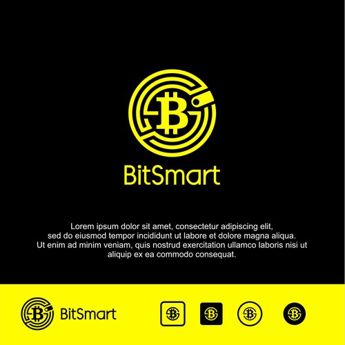 Design best logo for BitSmart crypto wallet app Design by ZellindStudio