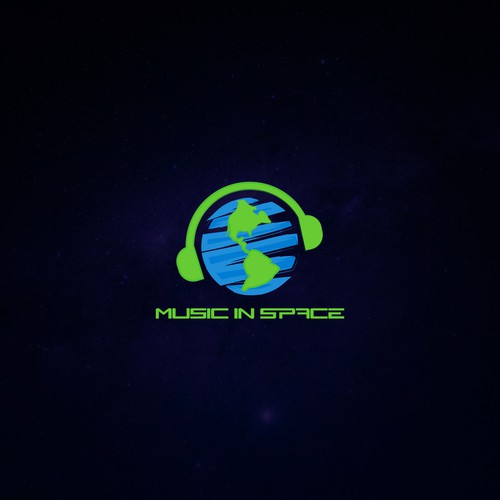 We are an artistic group, playing a concert in space, for the environment. Ontwerp door Design Nation™