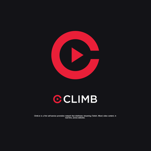 Logo redesign for live stream promotion network Design by Jacob Gomes