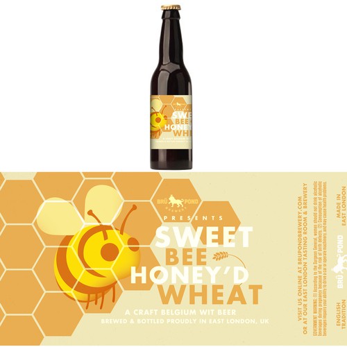 Product label contest entry by HouseBear Design