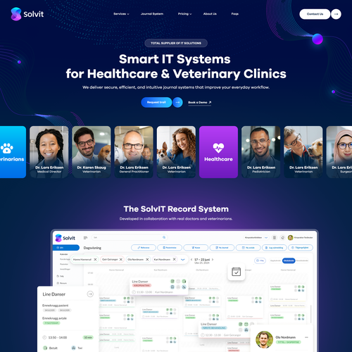 Design a new wordpress theme for an IT company in Norway Design by wowww agency