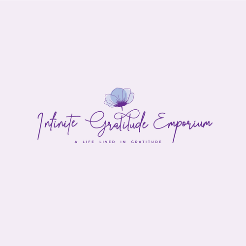 Infinite Gratitude Emporium - a life lived in gratitude Design by MarianaBanana