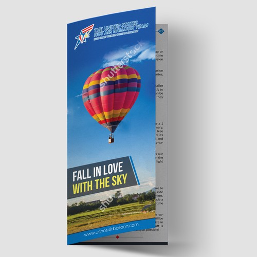 Hot air deals balloon flyer