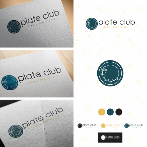 "I created the first paper plate subscription company logo!" - Your next claim to fame Design by Lucy Villalvazo