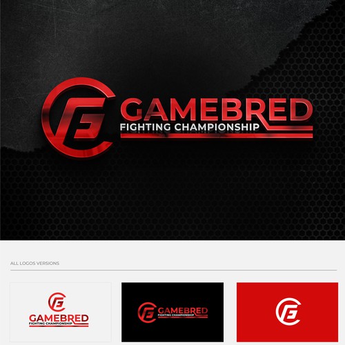 Modern fight organization, not looking for a GFC logo, want Gamebred FC or Gamebred Fighting Championship Design by Ideaplane Studio