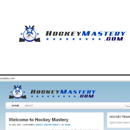 Hockey Logo Design by ikell41