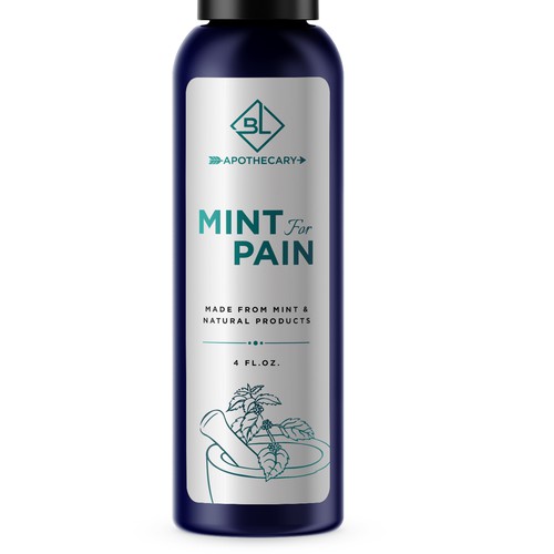 Pain Spray Label Design by Rifat_Jishan