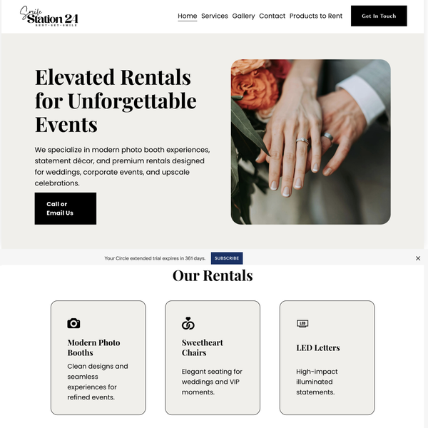 Optimisation of Event Rental Business