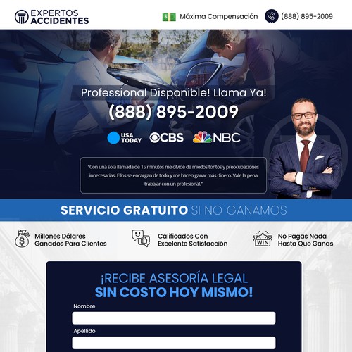 Landing page design contest entry by Rith99★ ★ ★ ★ ★