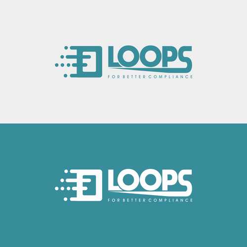 Loops – A logo for software that is meant to take off Diseño de TUYUL_Dolar