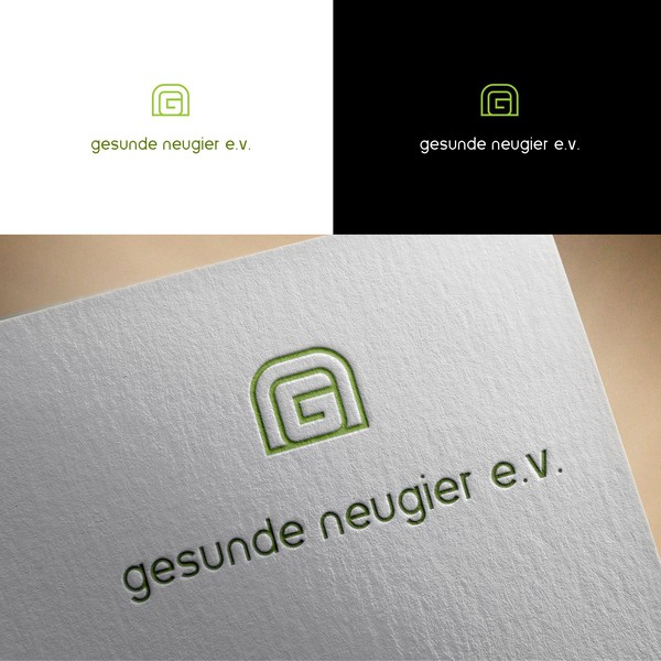 Design by ✒ Goran Trajković titled "Gesunde Neugier logo"